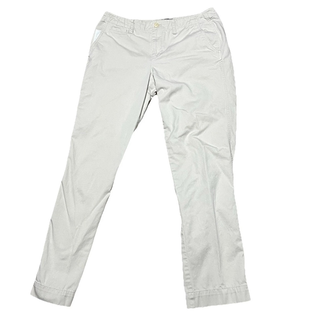 Lauren Ralph Lauren 100% Cotton 8 Petite Stretch Chino Pants Womens Tan Office
